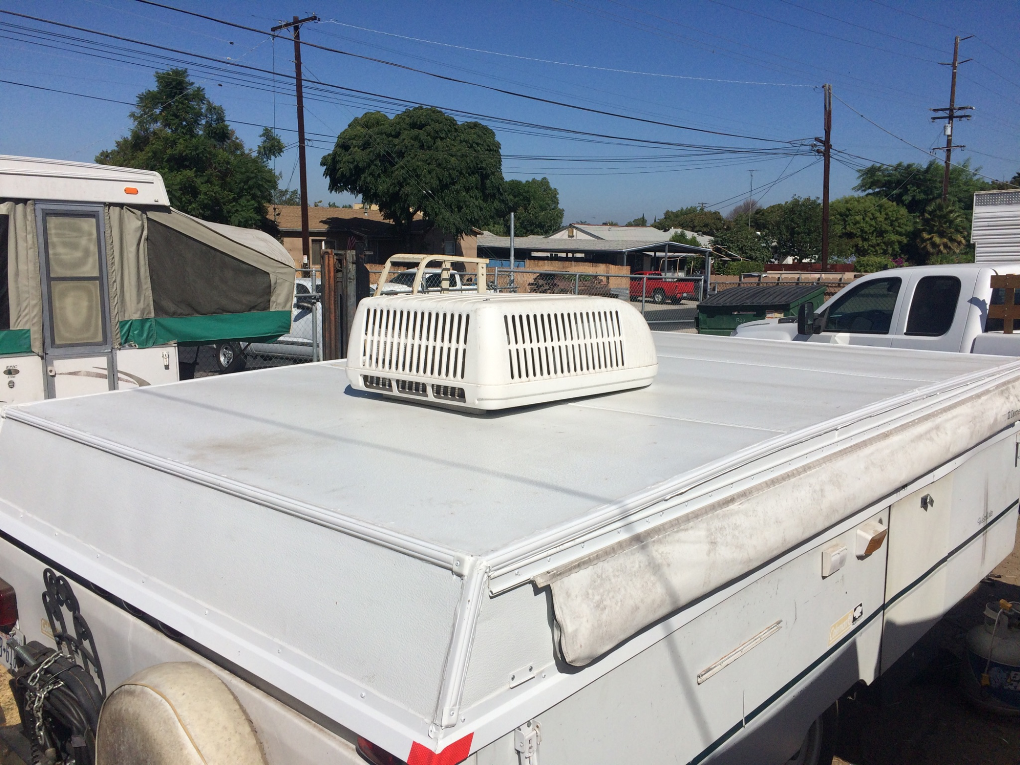 cool seal for trailer roofs